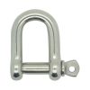 Stainless Steel Commercial D Shackle