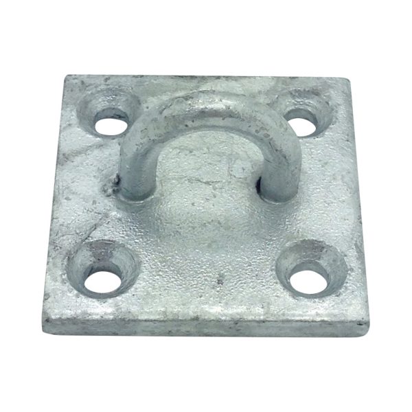 6mm Galvanised Staple on Plate